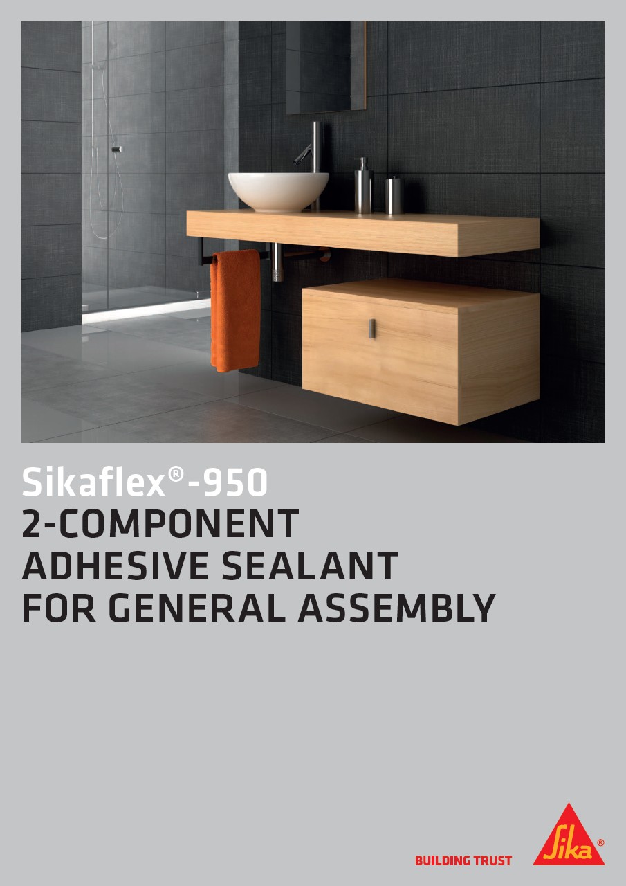 Sikaflex®-950 - 2-Component Adhesive Sealant for General Assembly